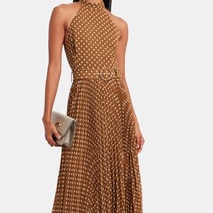 Zimmerman Espionage Pleated Halter Picnic Dress